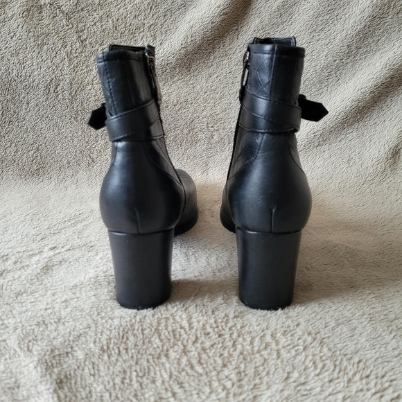 Blondo black block heel waterproof ankle boots size 8 - Picture 6 of 11